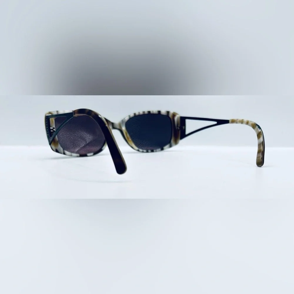 Brown Oval Sunglasses Frames Only